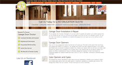 Desktop Screenshot of garagedoordoctor.com
